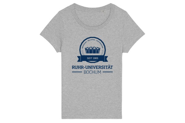 T-Shirt "Audimax"- College, grau, Damen