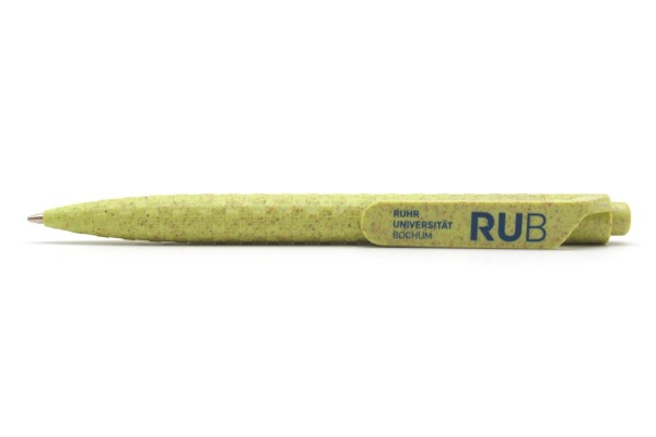 Kugelschreiber Weizenstroh grün