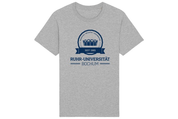 T-Shirt "Audimax"- College, grau, Herren