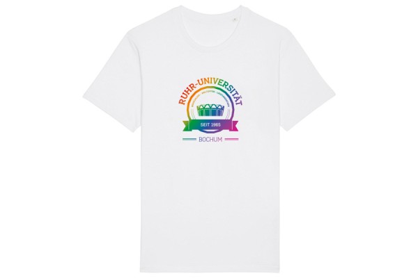 T-Shirt "Diversity"- College, weiß, Unisex